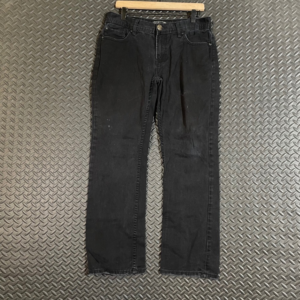 Seven7 Black Straight Leg Denim‎ Jeans Men's Size 32X32